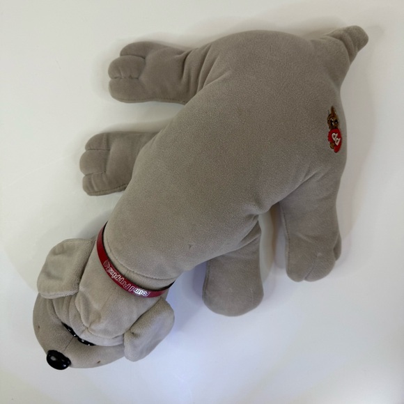 18” Pound Puppy Gray Stuffed Plushy 1985 Vintage - Picture 3 of 11